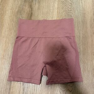 Victoria's Secret High-Waisted Mauve Shorts